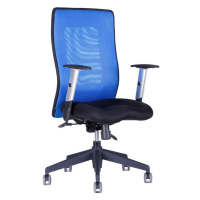 Kancelářská židle na kolečkách Office Pro CALYPSO GRAND BP – s područkami Modrá 14A11
