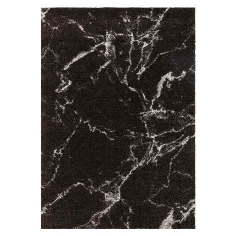 Černý koberec Mint Rugs Nomadic Mayrin, 200 x 290 cm