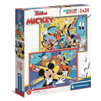 Clementoni: Puzzle 2x20 ks - Mickey