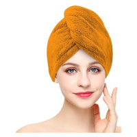 Chanar Rychleschnoucí froté turban na vlasy, oranžový