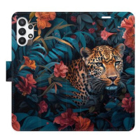 iSaprio Flip pouzdro Flower Jaguar 02 pro Samsung Galaxy A32 5G