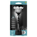 Gillette Mach3 Charcoal  6 ks hlavic  stojan zdarma