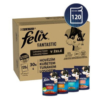 Felix Fantastic multipack lahodný výběr v želé 120 × 85 g