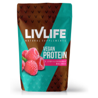 LIVLIFE Vegan protein s lyofilizovanou malinou 490 g