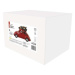 EMOS LED červené auto se Santou 12,5 cm teplá bílá