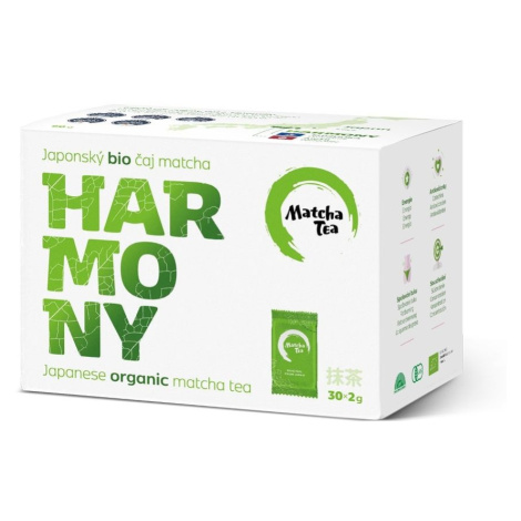 Matcha Tea BIO Harmony zelený čaj 30x2 g