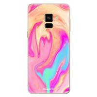 iSaprio Orange Liquid pro Samsung Galaxy A8 2018