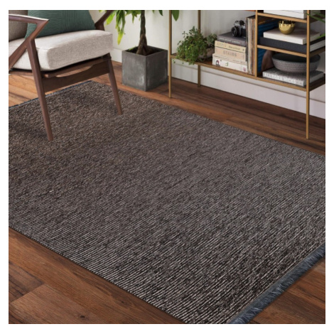 Moderní hnědý koberec Diamond 02 Šířka: 200 cm | Délka: 290 cm