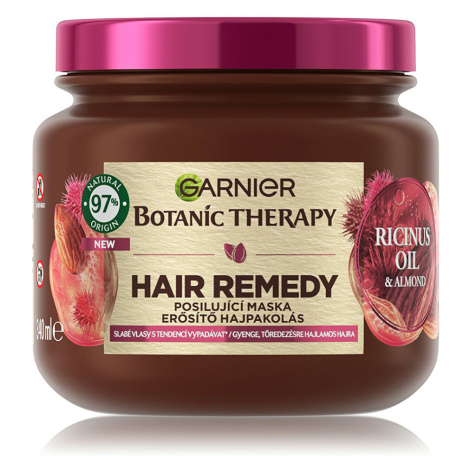 GARNIER Botanic Therapy Maska pro slabé vlasy s tendencí vypadávat kvůli lámavosti Ricinus Oil A