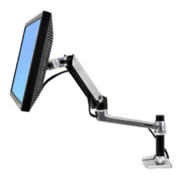 ERGOTRON LX Desk Mount Arm, Polished Aluminum, stolní rameno max 32