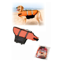 Vesta plavací Dog L 40cm oranžová KAR