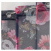 Romantická fialová záclona s motivem květu ve vintage stylu 140 x 240 cm