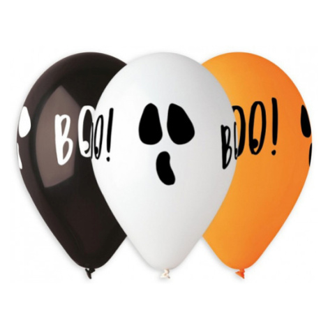 Godan Sada latexových balonů - Halloween Boo mix 5 ks