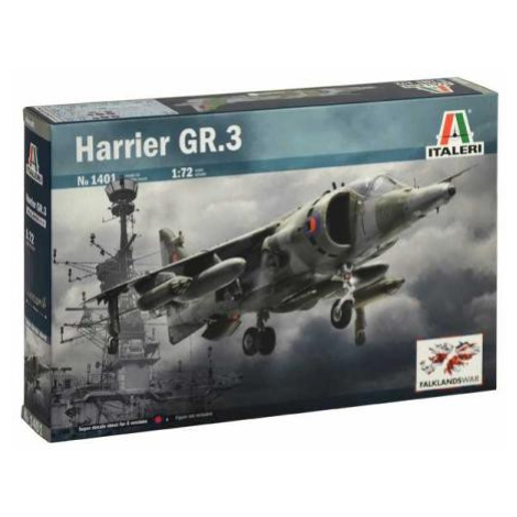 Model Kit letadlo 1401 - HARRIER GR.3 (1:72) Italeri