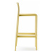 PEDRALI - Vysoká barová židle VOLT 678 DS - žlutá