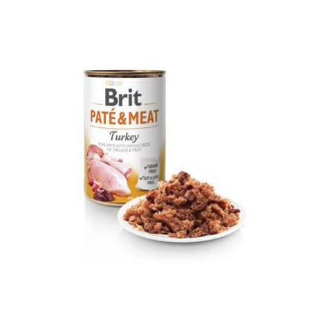 Brit Care Brit Dog Paté & Meat Turkey konzerva 800g