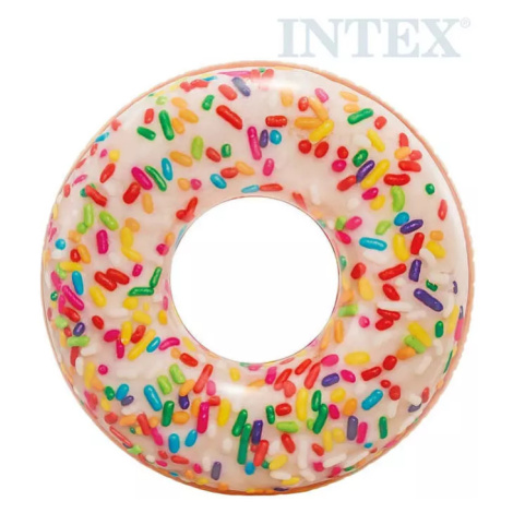 INTEX Kruh plavací donut barevný 114cm nafukovací dětské kolo do vody 56263 Bino