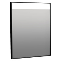 Zrcadlo Naturel 60x70 cm hliník černá ALUZ6070CLED
