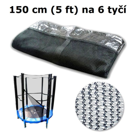 Ramiz Ochranná síť na trampolínu 150 cm (5 ft) na 6 tyčí K622