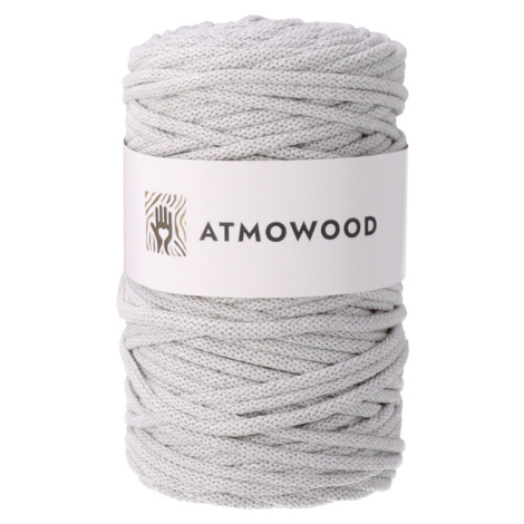 Atmowood příze 5 mm - světle šedá