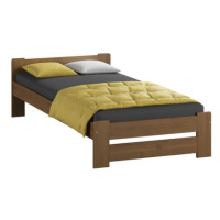 Vyvýšená masivní postel Euro 90x200 cm včetně roštu