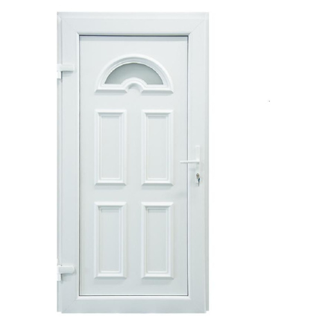 Vchodové dveře ANA 1 D07 90L 98x198x7 bílý BAUMAX