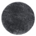 Ayyildiz koberce Kusový koberec Brilliant Shaggy 4200 Grey kruh Rozměry koberců: 160x160 (průměr