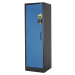 eurokraft pro Ohnivzdorná skříň na nebezpečné látky, typ 90, 1 dveře, 3 police, dveře světle mod
