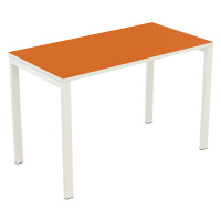 Paperflow Kompaktní psací stůl easyDesk®, v x š x h 750 x 1140 x 600 mm, oranžová