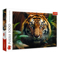 Trefl Puzzle Divoký Tygr 1000 dílků 68,3x48cm v krabici 40x27x6cm