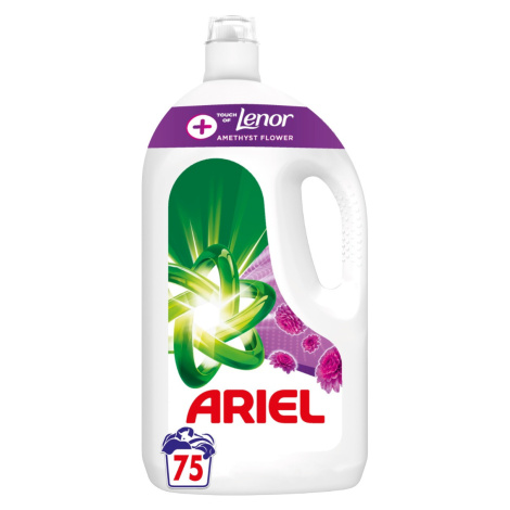 Ariel Touch of Lenor Amethyst Flower Prací gel 3,75 l 75 praní