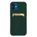 Silikonové pouzdro s kapsou na iPhone 13 Pro MAX 6.7" dark green