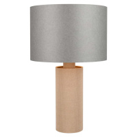 Šedo-béžová stolní lampa (výška 48 cm) Canio – Trio