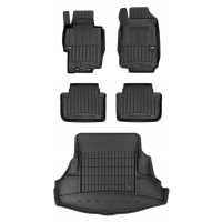 Set 3D gumové rohože rohož do kufru Honda Accord 7 Sedan 2002-2008