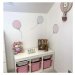 Samolepky do dětského pokoje - INSPIO balónky v pastelových barvách