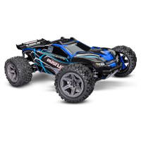 Traxxas Rustler 1:10 BL-2s 4WD RTR modrý