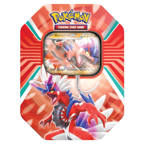 Pokémon TCG: Paldea Legends Tin Koraidon ex (červená)