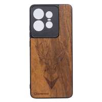 Dřevěné Pouzdro Bewood pro Motorola Edge 50 Pro Jelen Imbuia