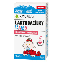 NatureVia Laktobacílky baby 10 sáčků