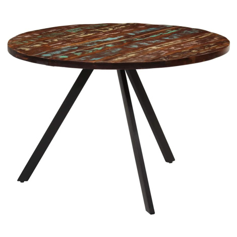 vidaXL Jídelní stůl 110 x 75 cm masivní recyklované dřevo