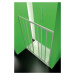 HOPA Sprchové dveře MAESTRO CENTRALE BARVA rámu Bílá, Rozměr A 130 cm, Rozměr C 185 cm, Směr zav