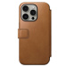 Nomad Modern Leather Folio iPhone 15 Pro english tan