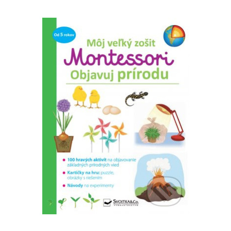Môj veľký zošit Montessori - Objavuj prírodu - kniha z kategorie Naučné knihy Svojtka&Co.