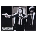 Plechová cedule Pulp Fiction - Black and White Guns, (40 x 30 cm)