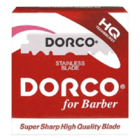 Dorco for Barber Super Sharp High Quality Blade (RED) - super-ostré žiletky, poloviční čepel, 10