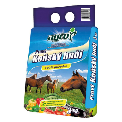 AGRO Koňský hnůj 3 kg BAUMAX