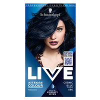 Schwarzkopf Live Intense Colour barva na vlasy Kosmická modrá 090