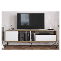 Sofahouse Designový TV stolek Baqia 180 cm ořech bílý