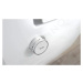 Geberit 111.355.00.5 NT5 - Modul pro závěsné WC s tlačítkem Sigma30, bílá/lesklý chrom + Tece On