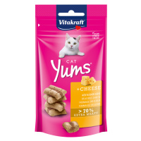 Vitakraft Cat Yums pamlsky pro kočky - sýr - Výhodné balení: 6 x 40 g